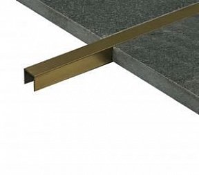 Профиль Juliano Tile Trim SUP10-2B-10H Gold  матовый (2700мм)
