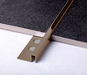 Профиль Juliano Tile Trim SB017-2S-10H  Gold (2440мм)