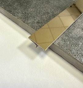 Профиль Juliano Tile Trim  STP145-2S-5H-20W  Gold (2700мм)