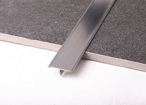 Профиль Juliano Tile Trim ST015-1S-8H-14W Silver (шляпка 15мм) (2440мм)