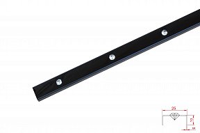 Декоративная вставка Juliano DR2514 Black