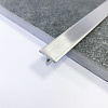 Профиль Juliano Tile Trim ST015-1B-8H-14W Silver (ширина шляпки 15мм) (2700мм)#1